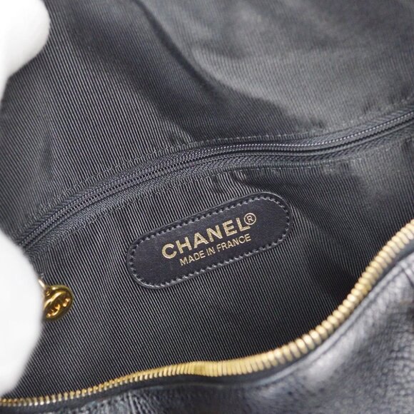 Chanel Black Calfskin 2way Duffle Handbag - Picture 7 of 8